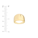 Wide Band Signet Ring
