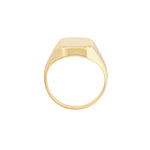 Engravable Rectangle Signet Ring
