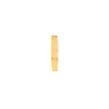 Square Tube Mini Hoop Earrings