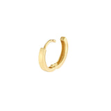 Square Tube Mini Hoop Earrings