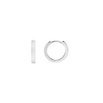 Square Tube Mini Hoop Earrings