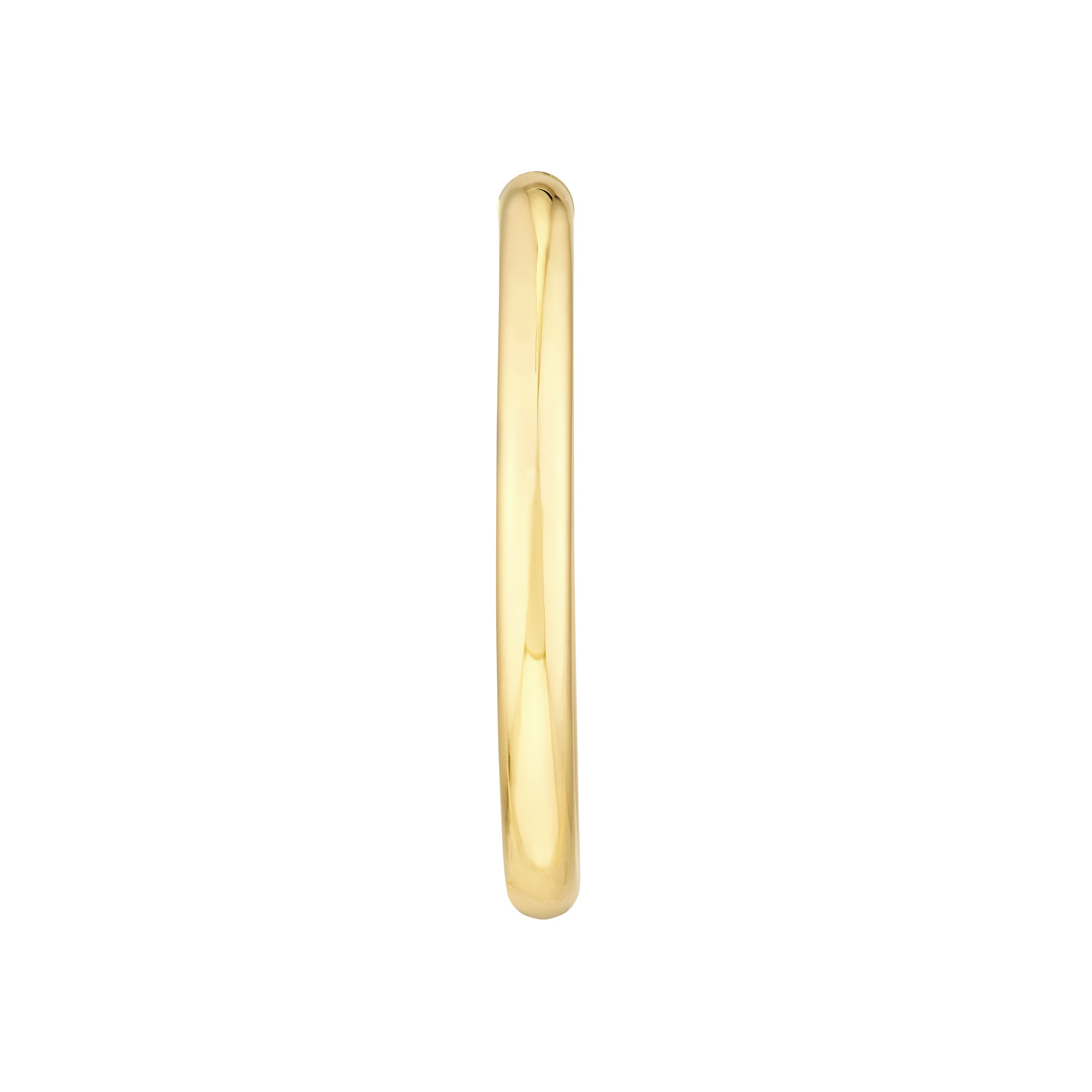 5mm x 50mm Tube Hoop Earrings