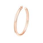 5mm x 60mm Tube Hoop Earrings