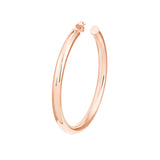 5mm x 60mm Tube Hoop Earrings