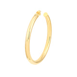5mm x 60mm Tube Hoop Earrings