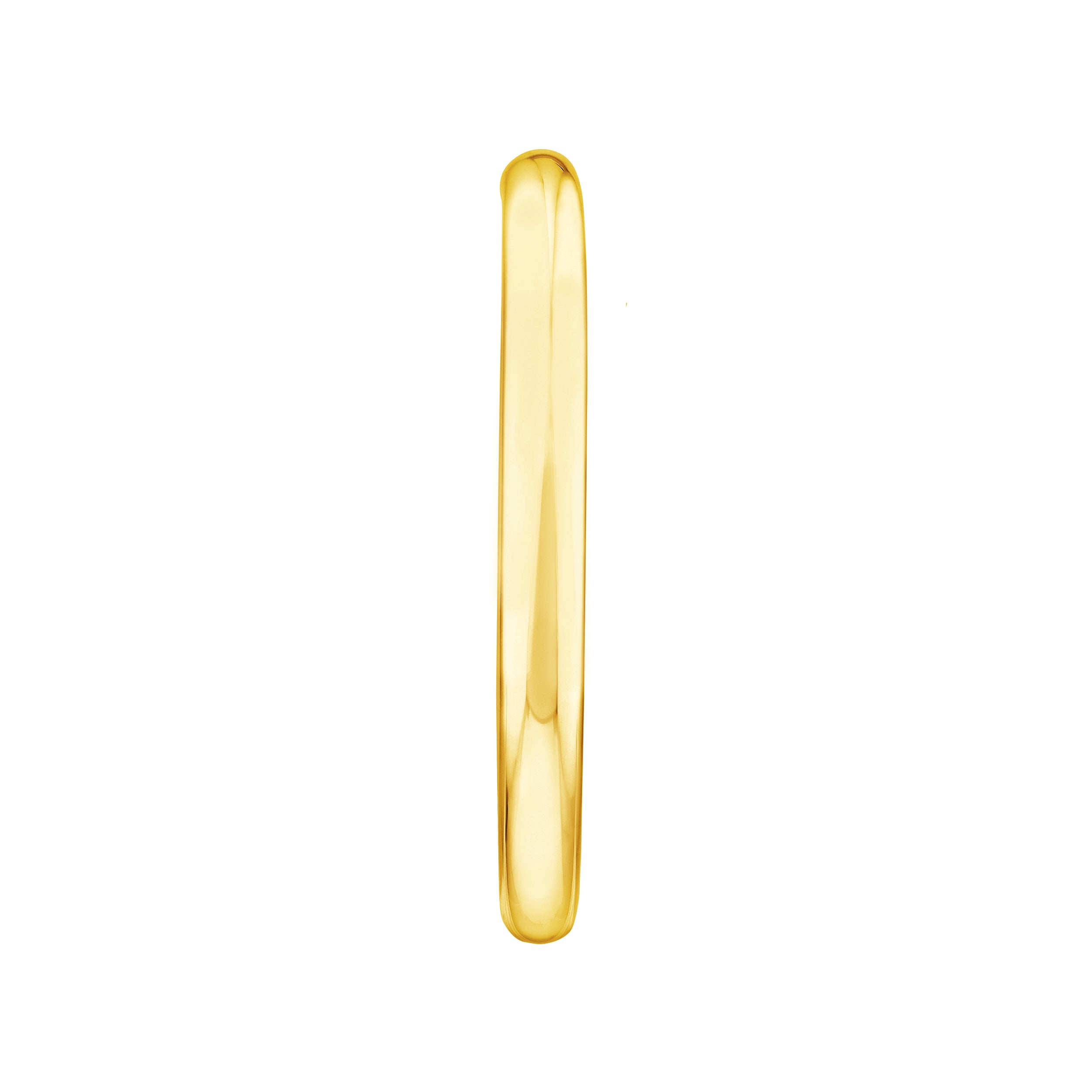 6mm x 60mm Tube Hoop Earrings