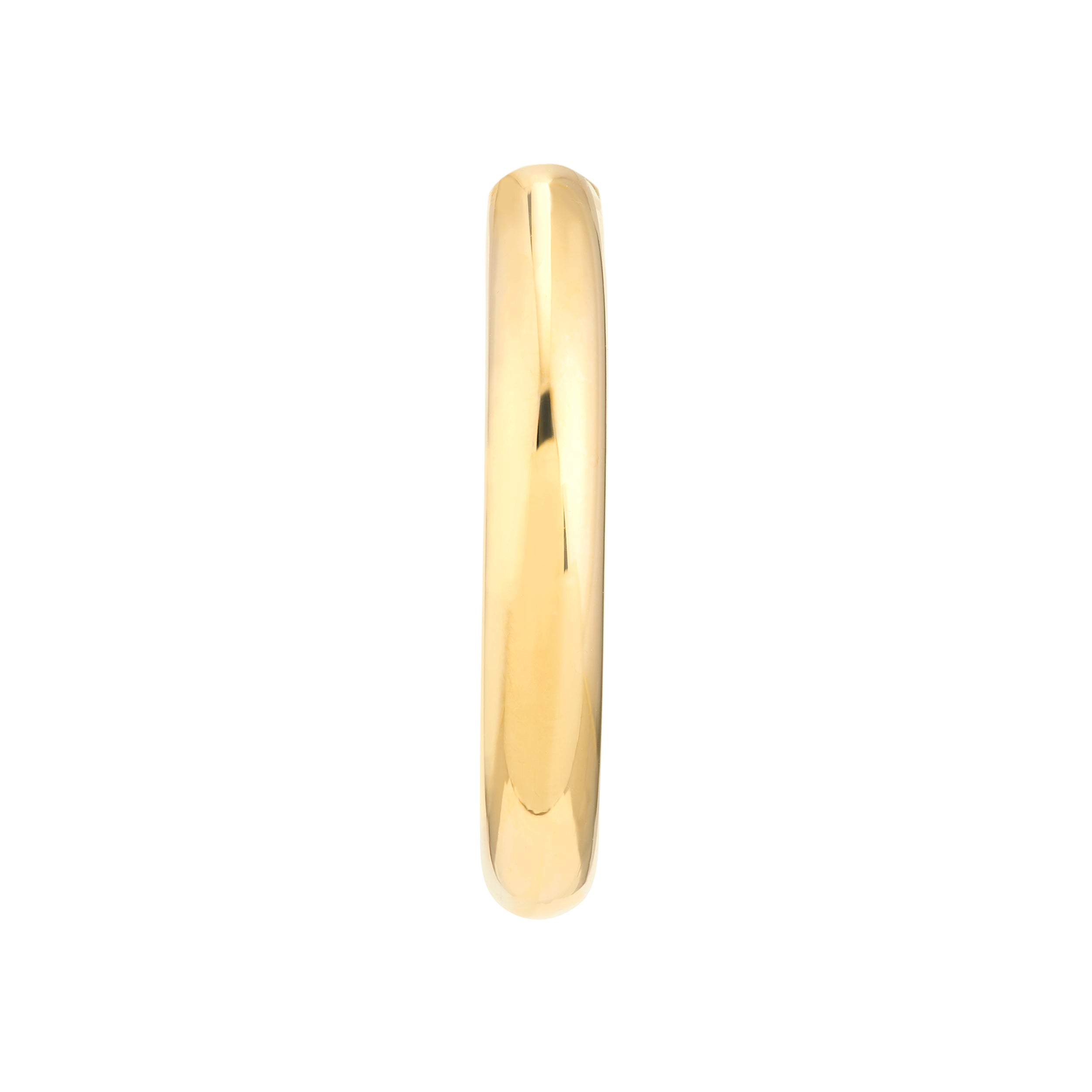 4mm x 25mm Tube Hoop Earrings