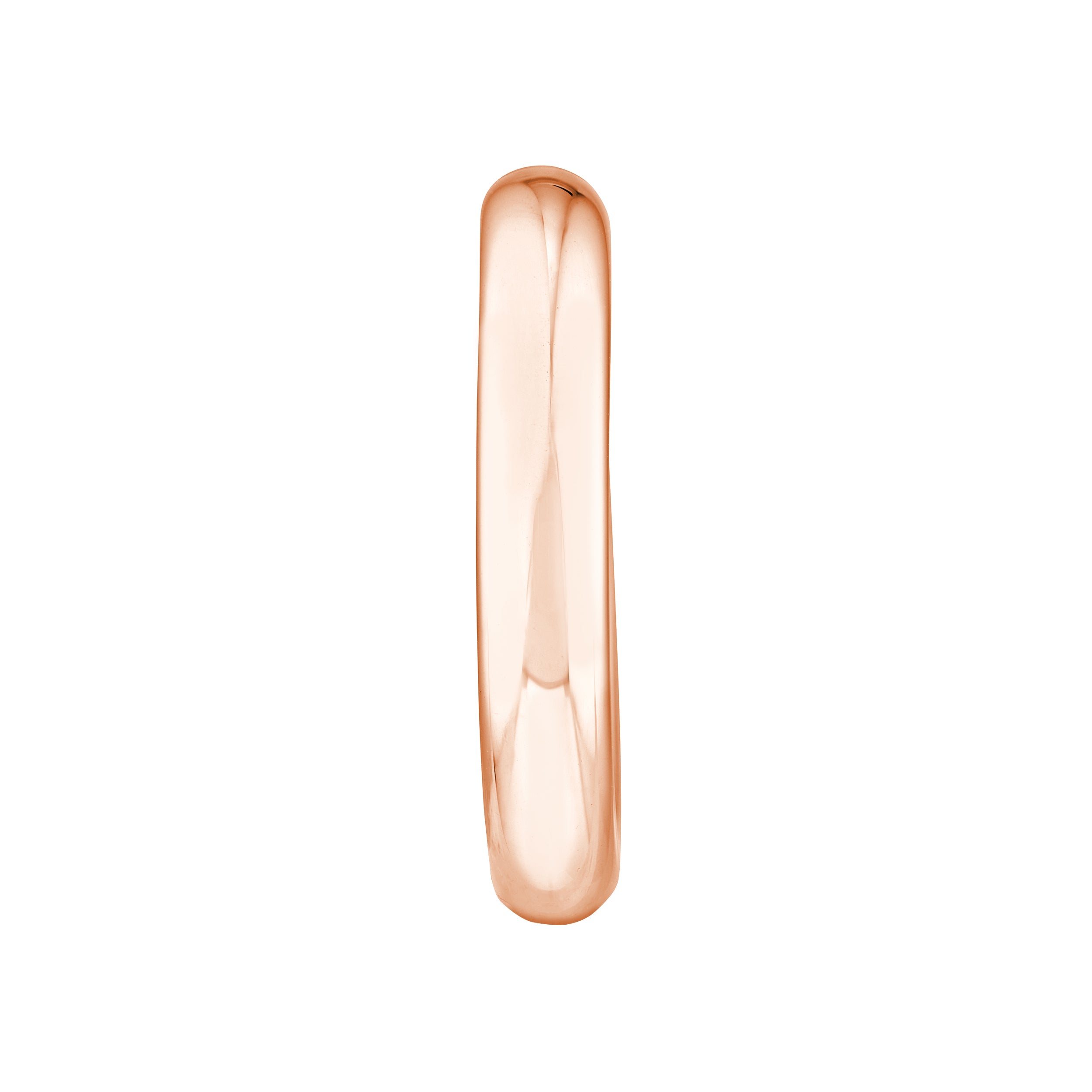 5mm x 30mm Tube Hoop Earrings