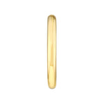 4mm x 35mm Tube Hoop Earrings