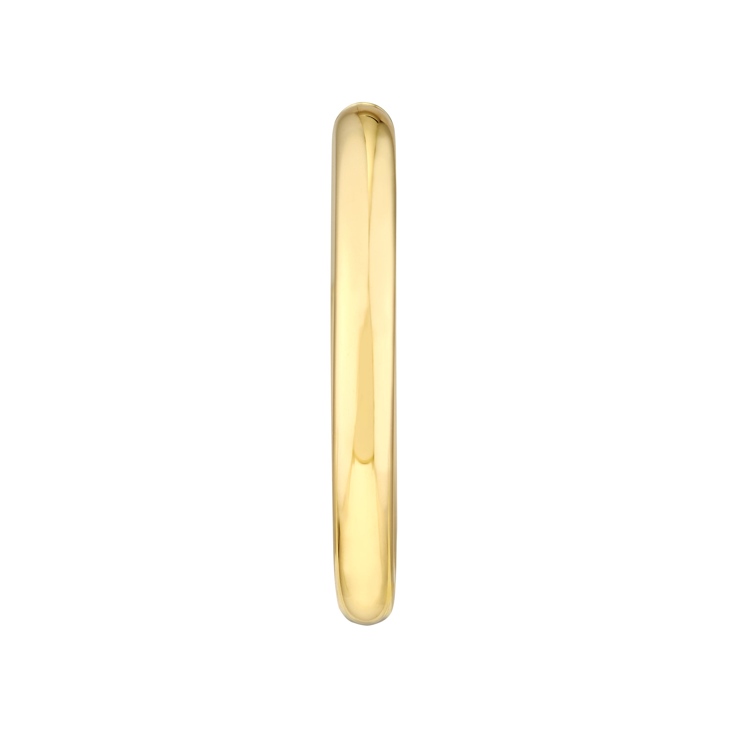4mm x 35mm Tube Hoop Earrings