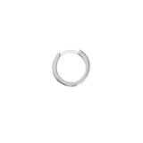 Square Tube Round Hoop Earrings