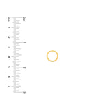 Square Tube Round Hoop Earrings
