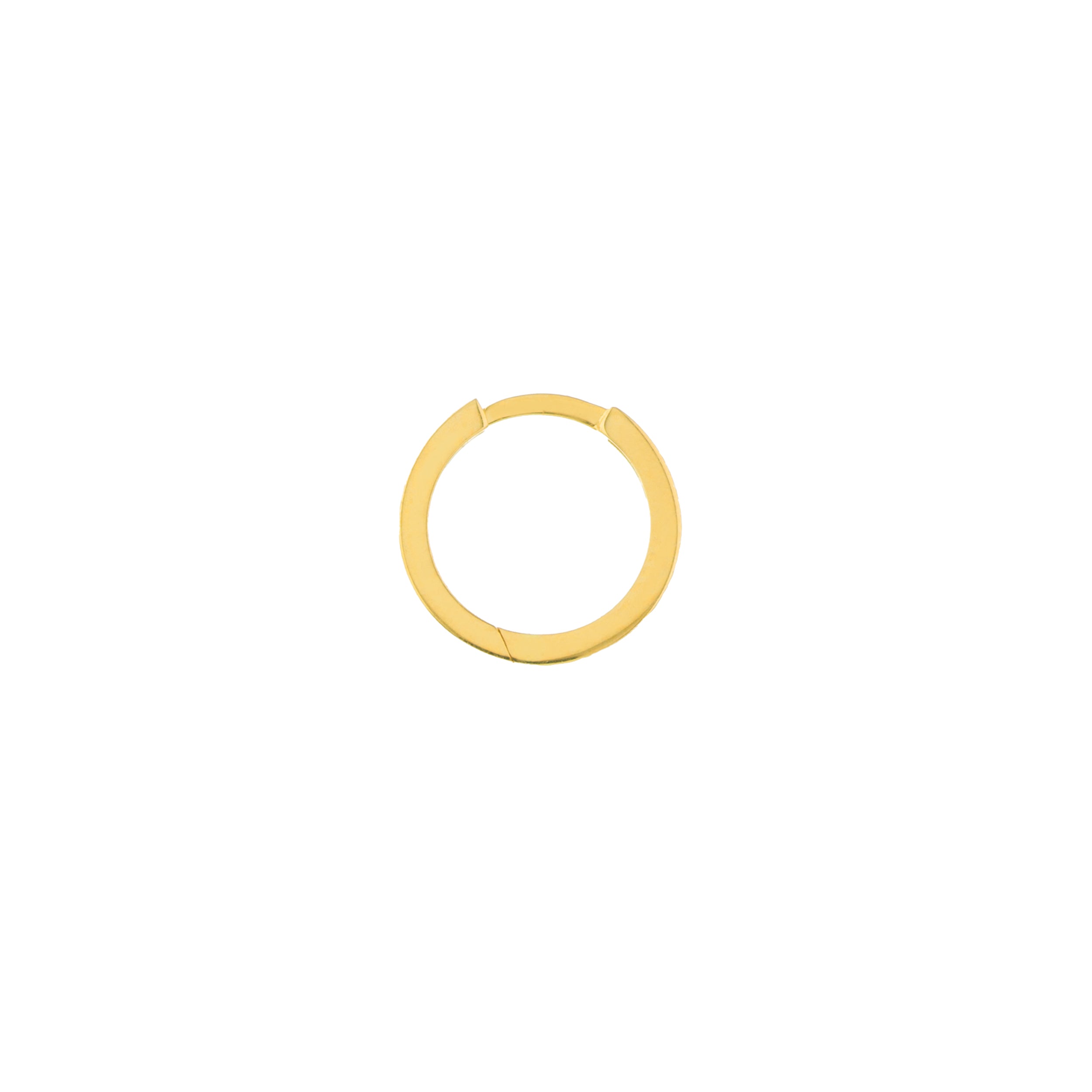 12.35 X 2MM Square Wire Hoop Earrings