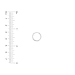 14.25mm Square Wire Hoop Earrings