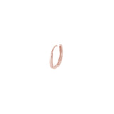 14.25mm Square Wire Hoop Earrings