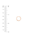 14.25mm Square Wire Hoop Earrings