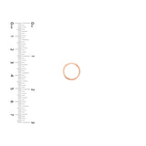 14.25mm Square Wire Hoop Earrings