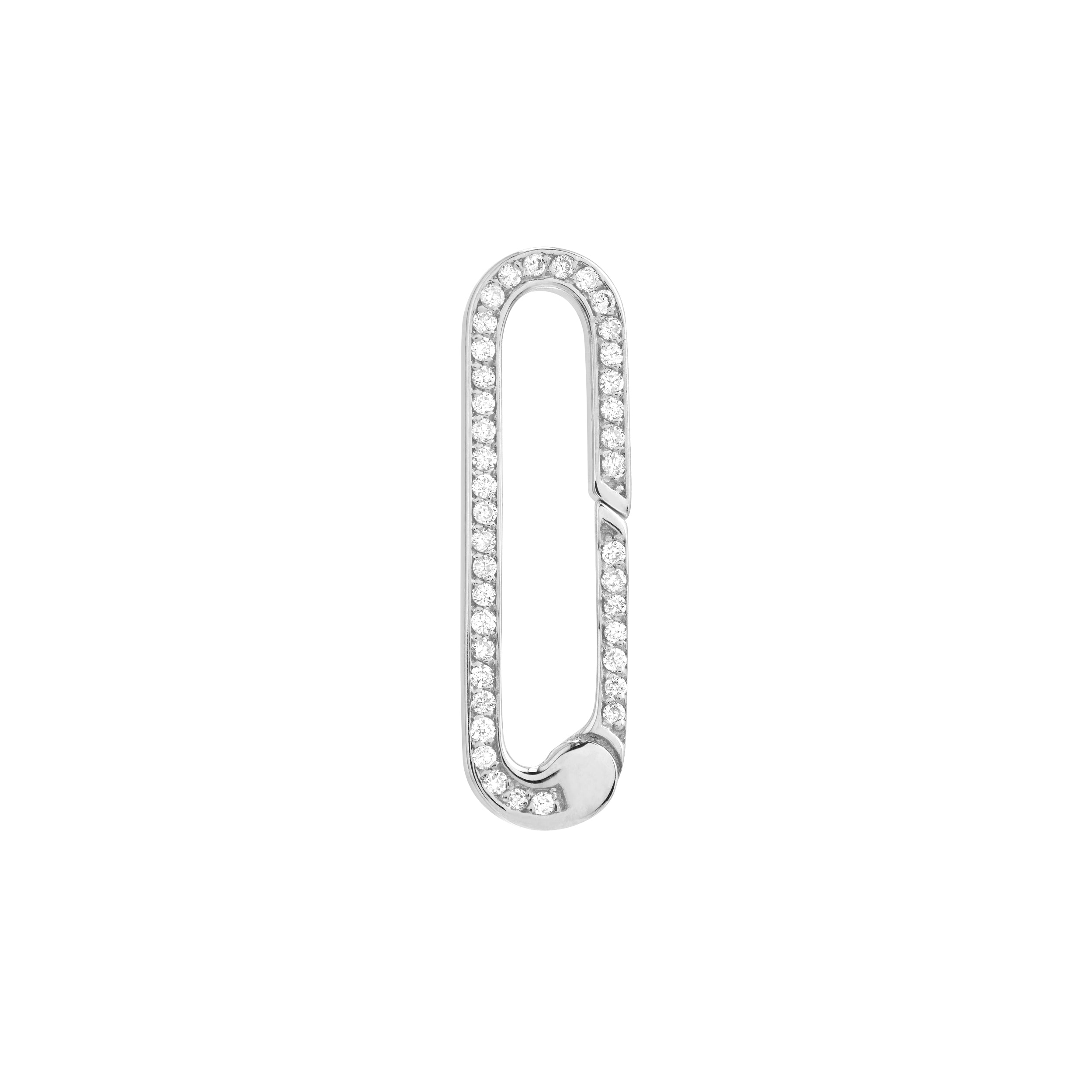 Diamond Designer Push Clasp