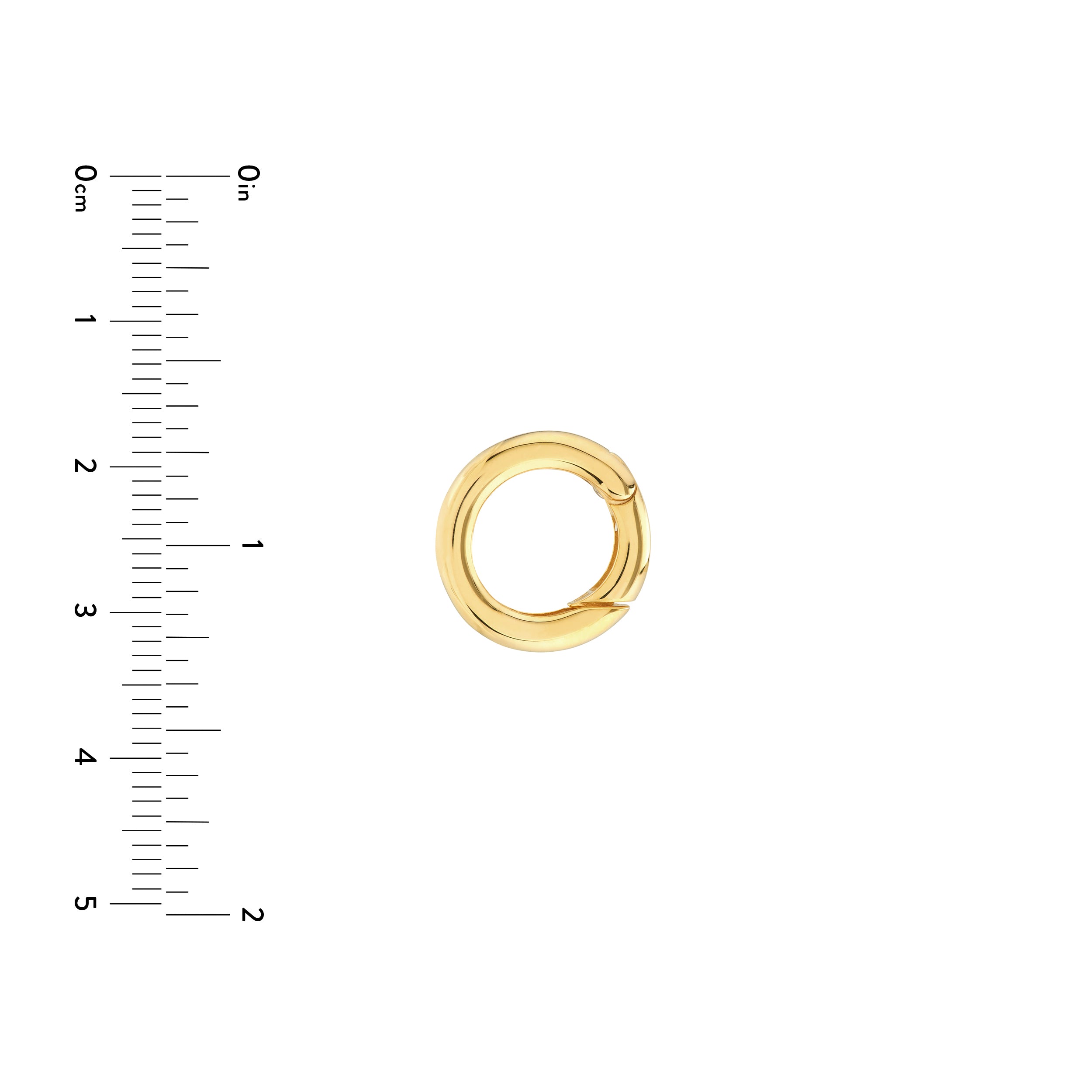 Round Push Lock