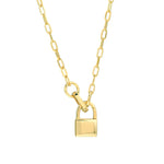 Mini Oval Push Lock Clasp