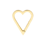 Open Heart Push Lock