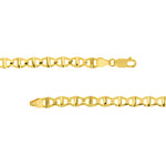 5.40mm Concave Mariner Chain with Lobster Lock