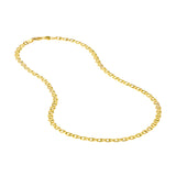 5.40mm Concave Mariner Chain with Lobster Lock