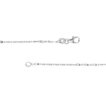 Lumicina Chain with Flat Disc Stations