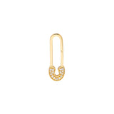Diamond Safety Pin Push Lock