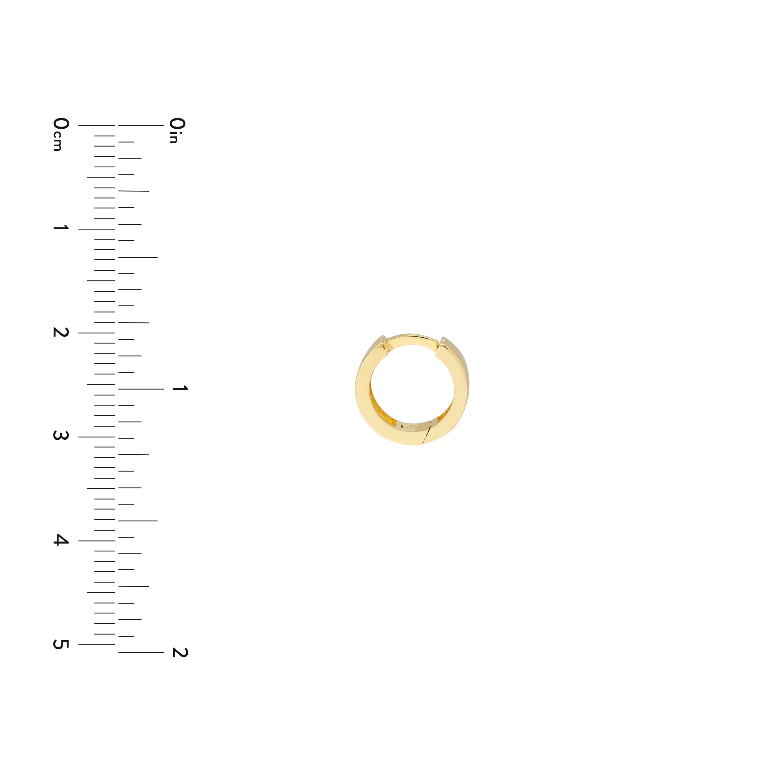 Small Round Hoop Earrings