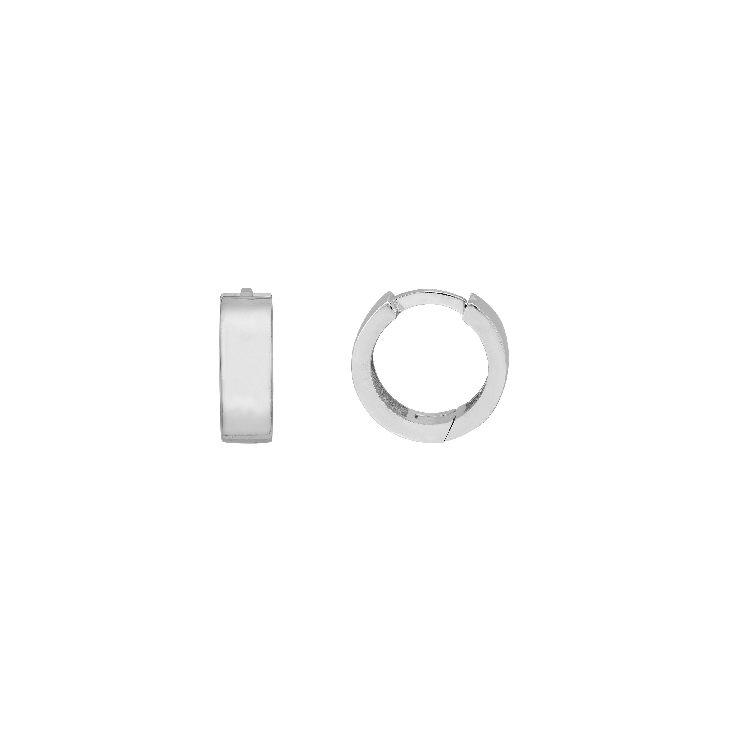 Small Round Hoop Earrings