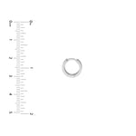 Small Round Hoop Earrings