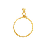 American Eagle 1 Oz Diamond Cut Bezel