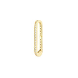 1/5tcw Diamond Paper Clip Push Lock
