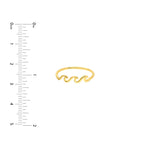 Triple Wave Ring