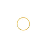 Beaded Single Row Ring