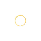 White Enamel Band Ring