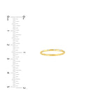 Diamond Stations Thin Band Ring