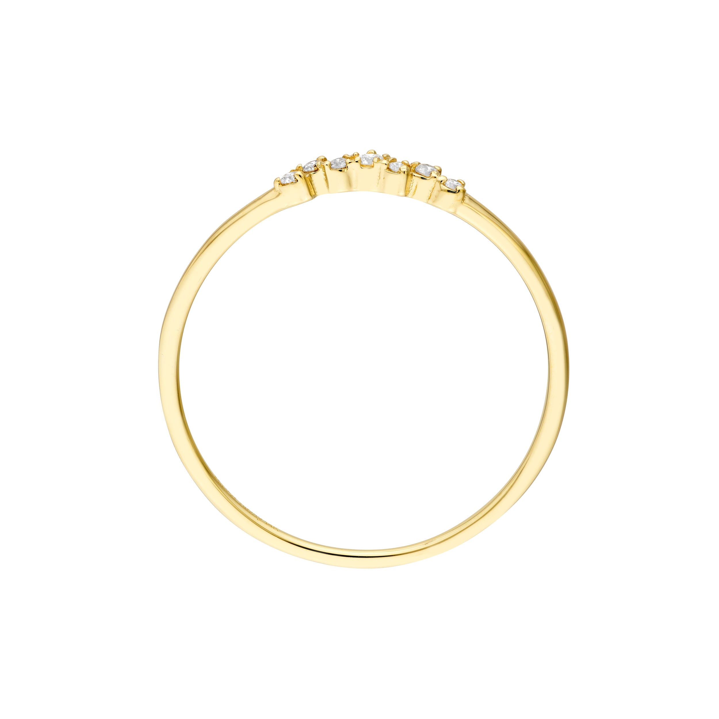 Fancy Diamond Cluster Ring