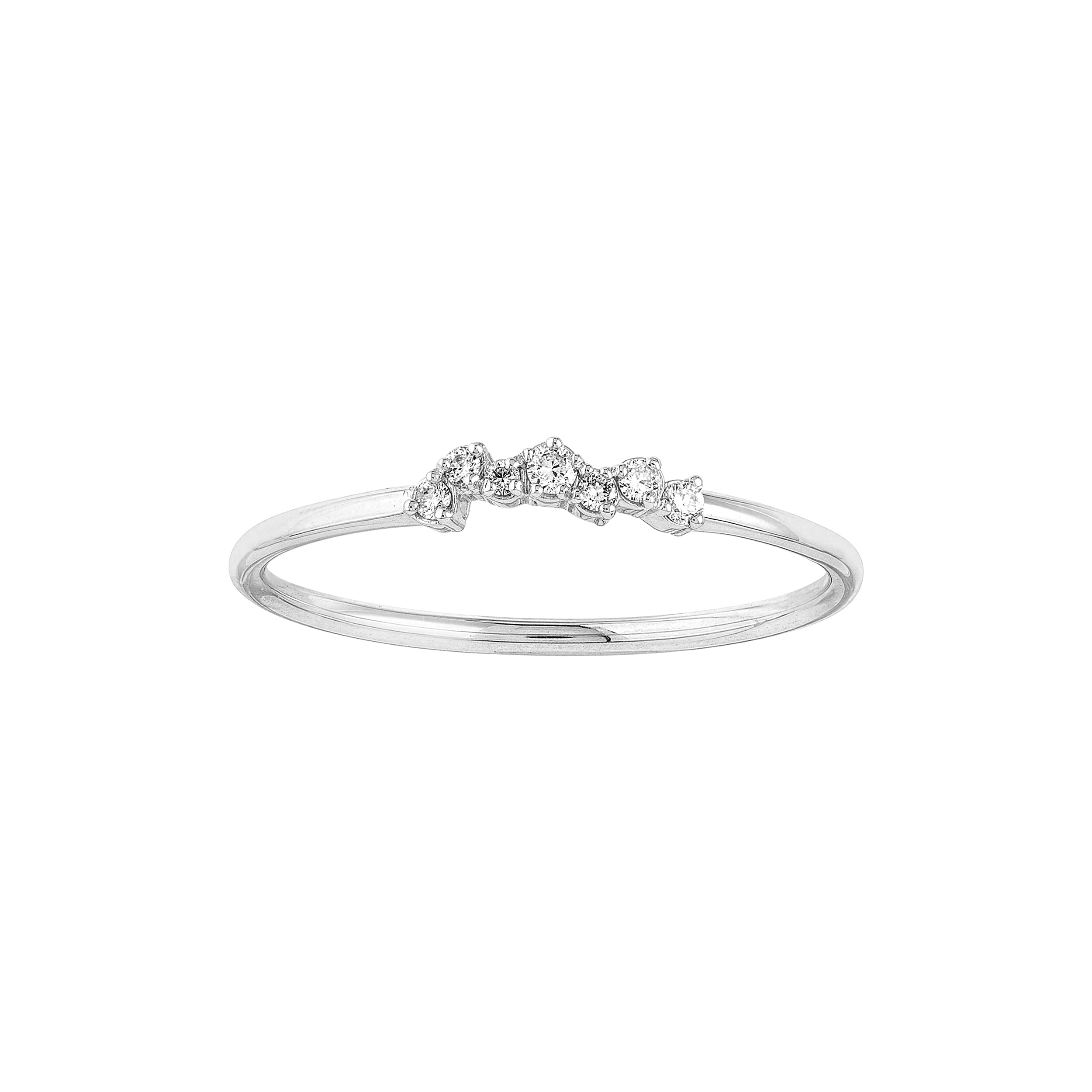 Fancy Diamond Cluster Ring
