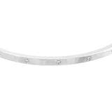 Diamond Square Tube Bangle