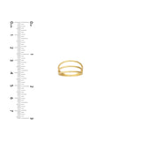 Triple Domed Ring