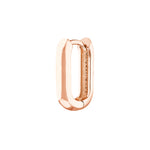 15mm Oblong Polished Mini Hoops