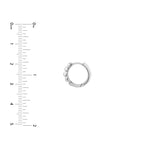 Puffy Polished Hoops