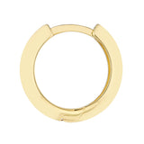 Knife Edge Polished Mini Hoops