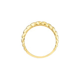 Ribbed Polished Ring