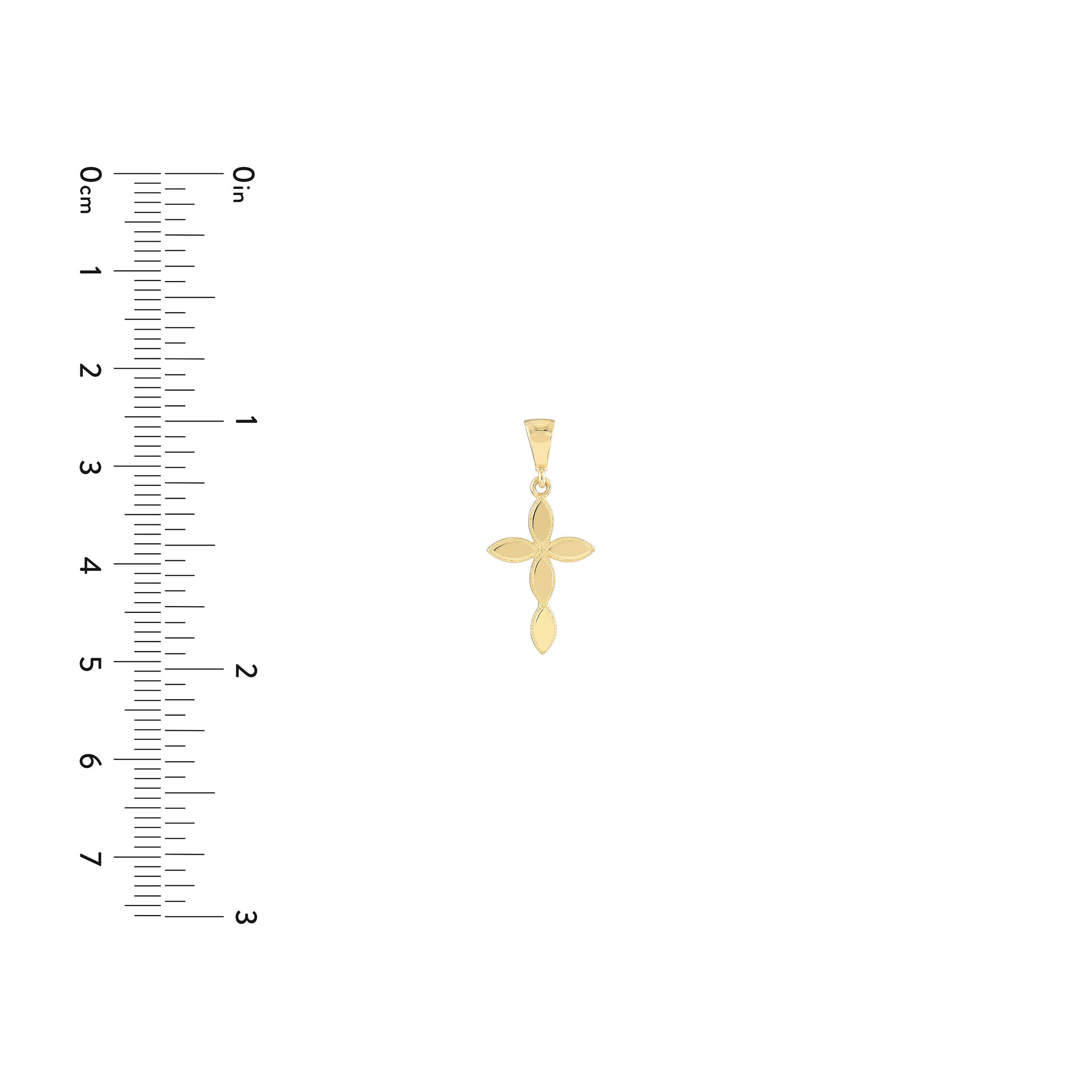 Multiple Marquise Polished Cross