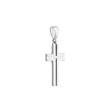 Small Polished Grooved Cross
