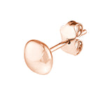 6.0mm Cushion Pebble Stud Earrings