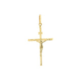 High Polished Crucifix Pendant